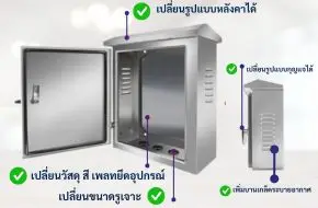 ตู้กันน้ำสแตนเลส